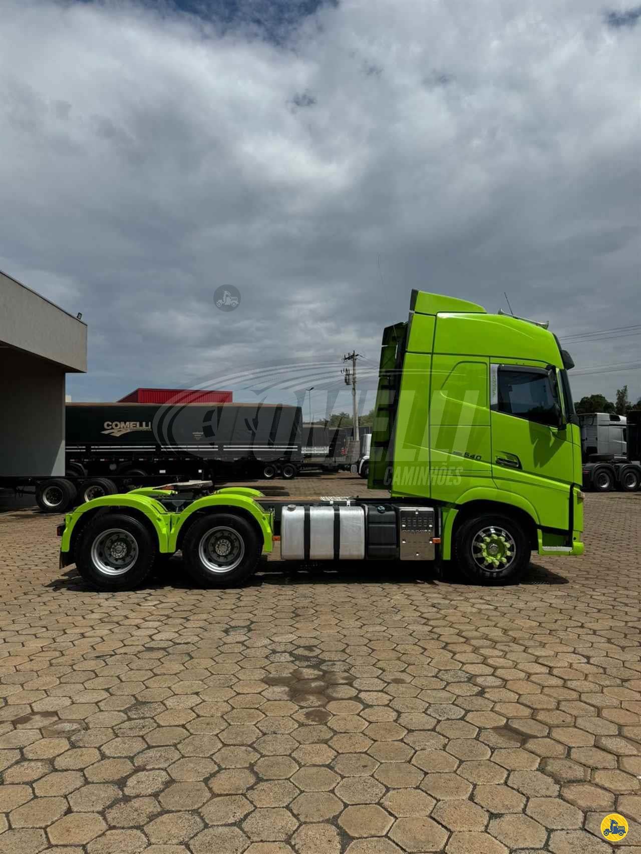 Marca/Modelo: Volvo FH 540 Ano/Modelo: 20/20 Tração: 6x4 molas Quilometragem: 408k Cor: Verde