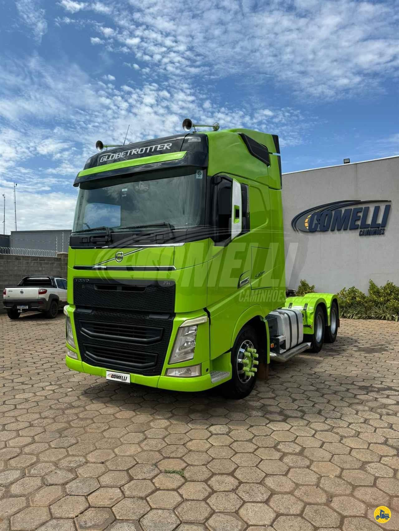Marca/Modelo: Volvo FH 540 Ano/Modelo: 20/20 Tração: 6x4 molas Quilometragem: 408k Cor: Verde
