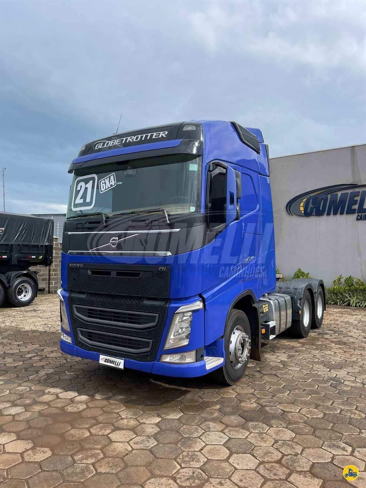 Marca/Modelo: Volvo/FH540 Ano/Modelo: 2020/2021 Tração: 6x4 molas Cor: Azul Quilometragem: 336k Automático, Ar-condi