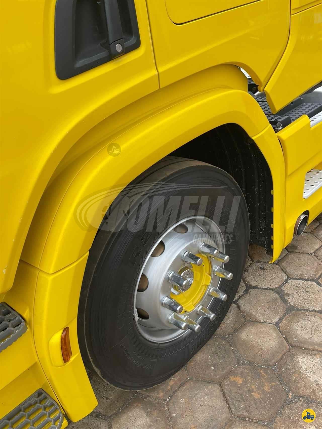 Marca/Modelo: Scania/R540 Ano/Modelo: 21/21 Tração: 6x4 molas Quilometragem: 286k Cor: Amarelo Com Retarder, Gelade