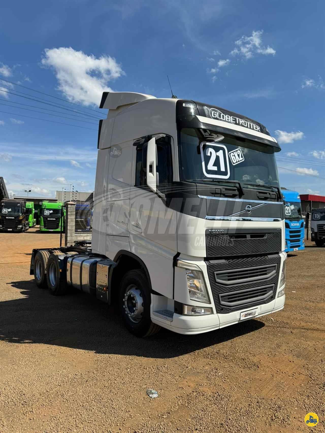 Marca/Modelo: Volvo/FH460 Ano/Modelo: 2020/2021 Tração: 6x2 molas Cor: Branco Quilometragem: 528k Automático, Ar-con