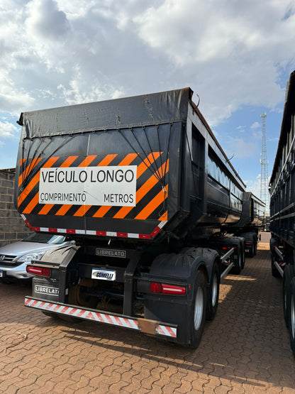 Marca/Modelo: Rodocaçamba Librelato / Ano/Modelo: 21/22 Cor: Preto