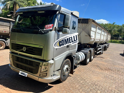 Conjunto Volvo FH 540+Rodo-caçamba Randon/ Ano/Modelo: 11/11 Tração: 6x4 Quilometragem: 1.240M
