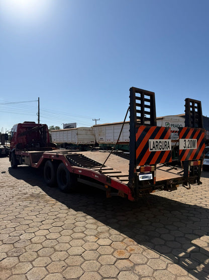 Marca/ Modelo: Ford cargo 2428+Prancha Ano/Modelo: 11/12 Quilometragem: 926K Tração: 6X2 Cor: Vermelho