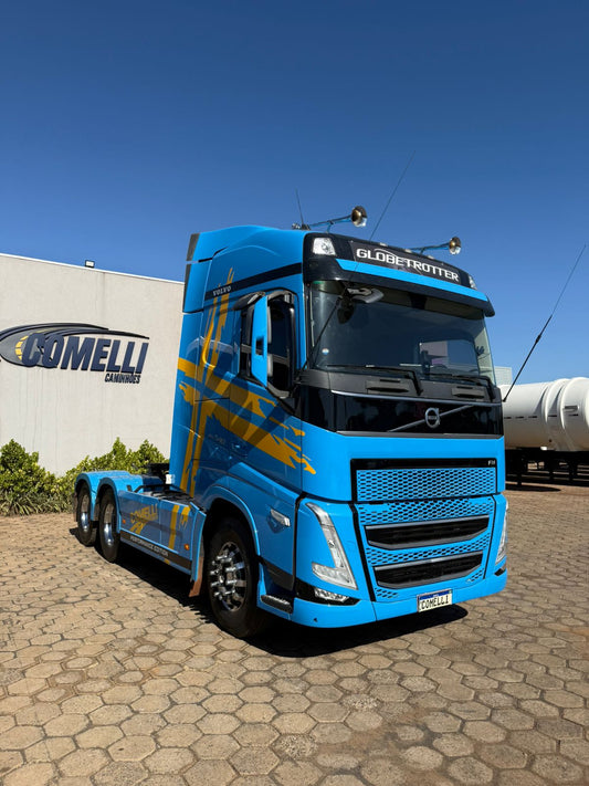 Marca/Modelo: Volvo FH 540 Ano/Modelo: 23/23 Tração: 6x4 molas Quilometragem:232k Cor: Azul