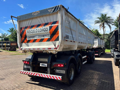 Conjunto Volvo FH 540+Rodo-caçamba Randon/ Ano/Modelo: 11/11 Tração: 6x4 Quilometragem: 1.240M
