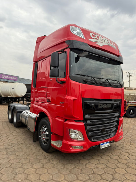 Marca/ Modelo: DAF FX FTS 480 Super Space Ano/Modelo: 21/21 Quilometragem: 534K Tração: 6X2 Cor: Vermelho