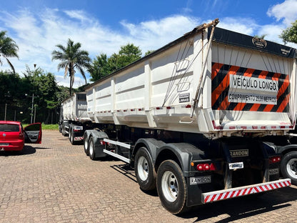 Conjunto Volvo FH 540+Rodo-caçamba Randon/ Ano/Modelo: 11/11 Tração: 6x4 Quilometragem: 1.240M