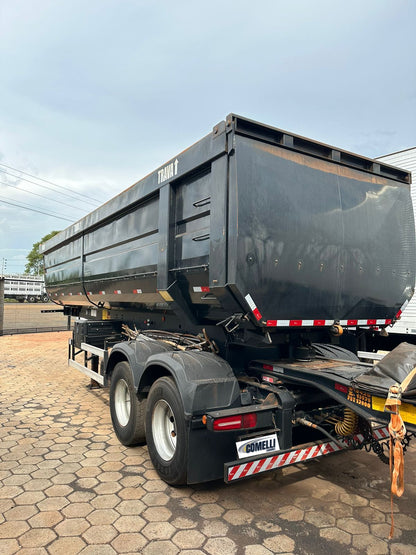 Rodocaçamba Librelato Premium - Ano 2021/2021 - Cor Preto - Com chapa de aço Hardox - Capacidade por caçamba 35m^ - Sem