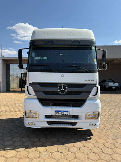 Marca/ Modelo: Mercedez Axor 2536 Ano/Modelo: 18/19 Quilometragem: 489K Tração: 6x2 Cor: Branco