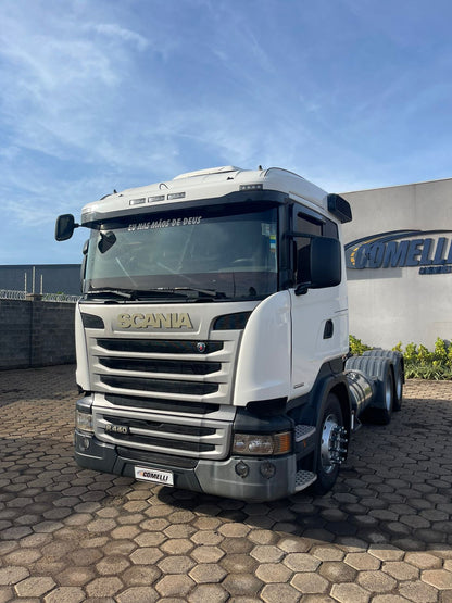SCANIA R440 - COM FREIO RETARDER - CÂMBIO AUTOMÁTICO - MOTOR REVISADO RECENTEMENTE - KIT HIDRÁULICO - KM 651000 -