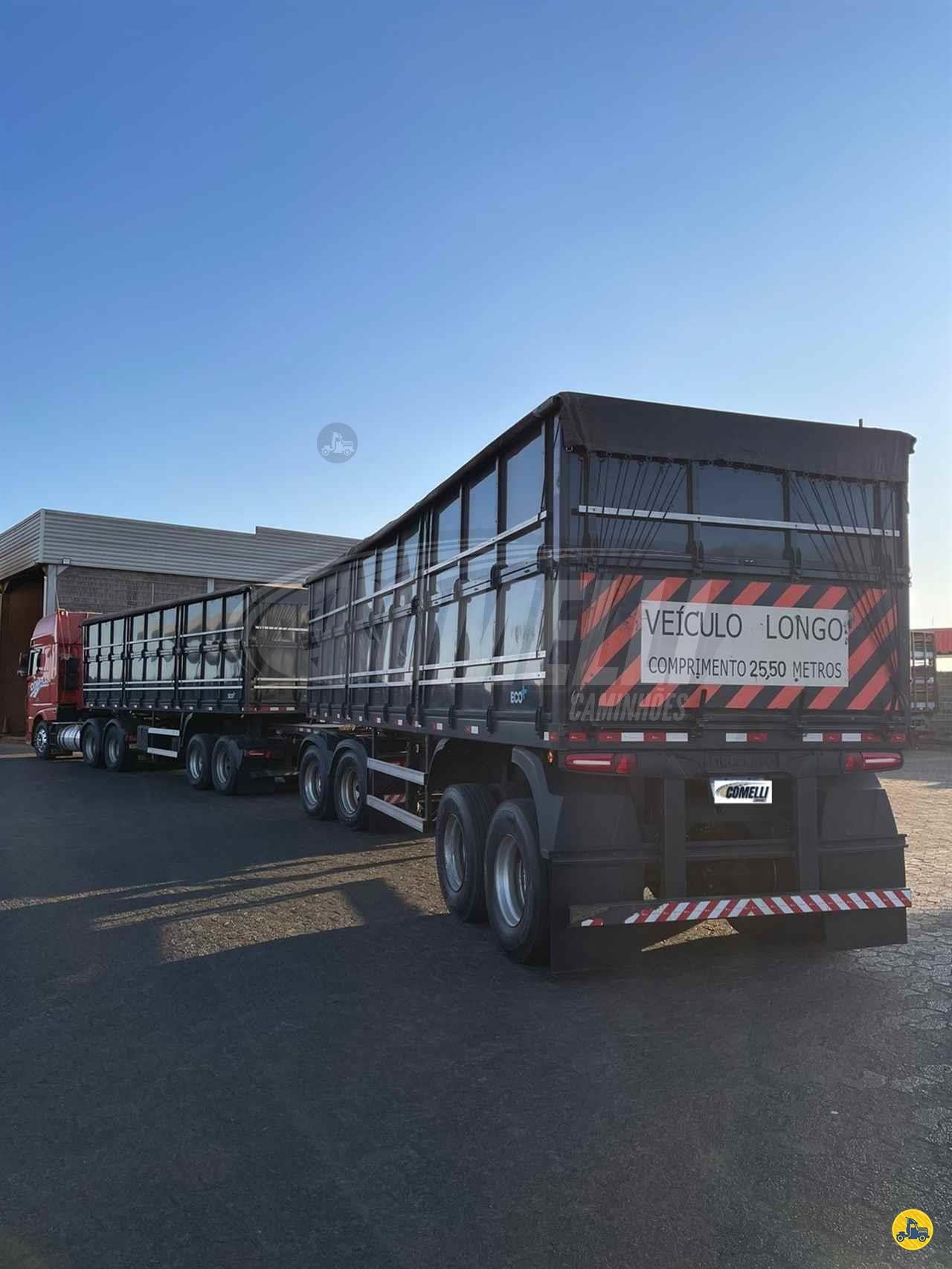 Marca/Modelo: Rodotrem Graneleiro/ Ano/Modelo: 20/20 Cor: Preto Sem pneus