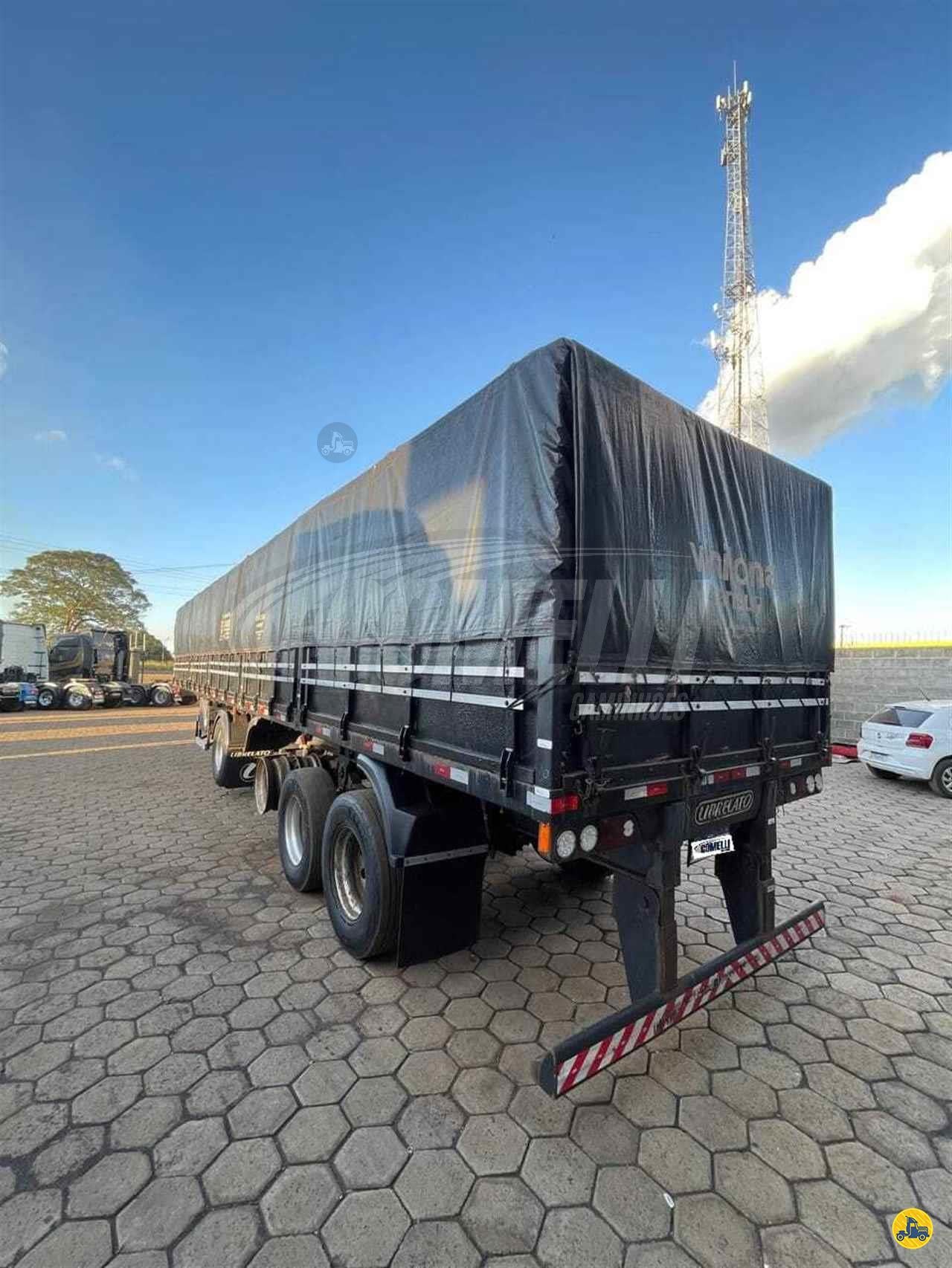 Carreta Librelato 4ºeixo Ano/modelo: 2014/2014 Cor: Preta Assoalho de aço Dimensões: 13,50m X 1,80m Revisado cubos, tira