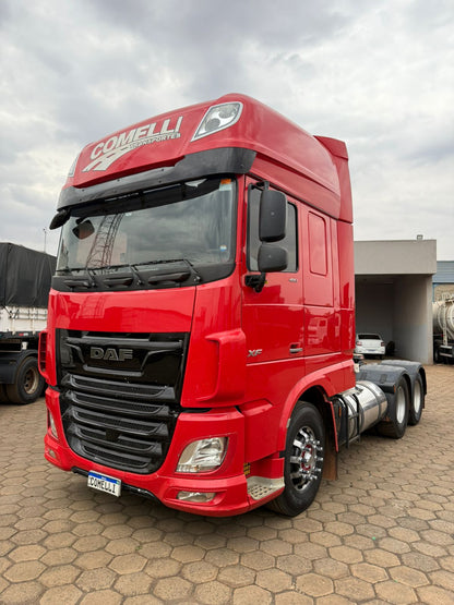 Marca/ Modelo: DAF FX FTS 480 Super Space Ano/Modelo: 21/21 Quilometragem: 534K Tração: 6X2 Cor: Vermelho