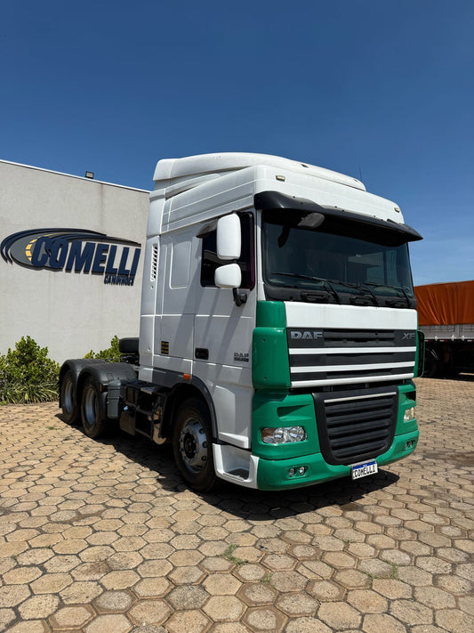 Marca/Modelo: Daf Ano/Modelo: 16/16 Tração: 6X2 molas Quilometragem: 395k Cor: Branco