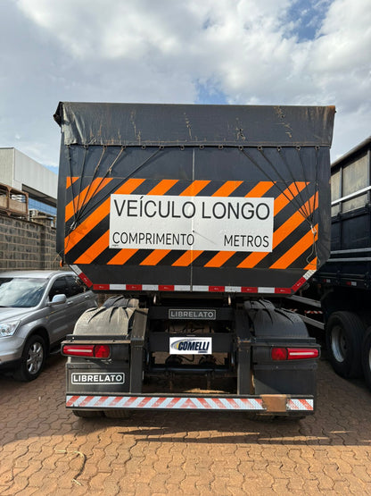 Marca/Modelo: Rodocaçamba Librelato / Ano/Modelo: 21/22 Cor: Preto