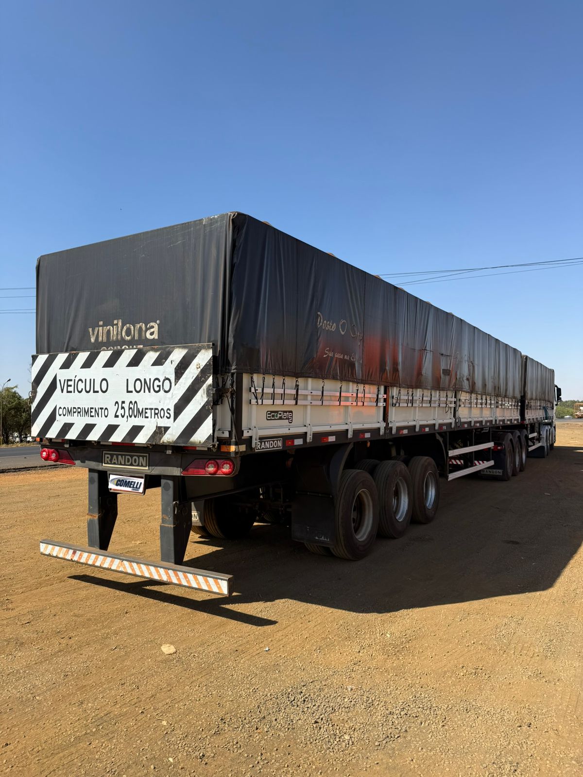 Marca/Modelo: Rodotrem graneleiro/ Ano/Modelo: 19/19 Cor: Preto