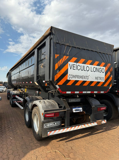 Marca/Modelo: Rodocaçamba Librelato / Ano/Modelo: 21/22 Cor: Preto