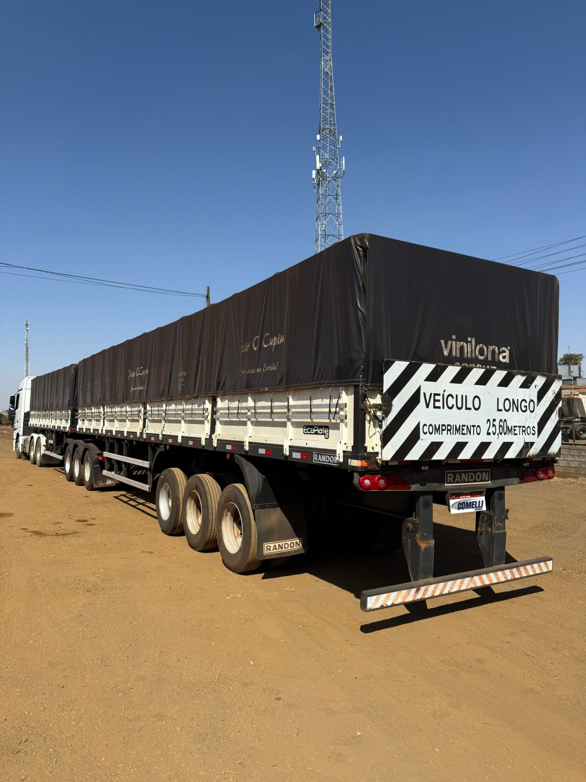 Marca/Modelo: Rodotrem graneleiro/ Ano/Modelo: 19/19 Cor: Preto