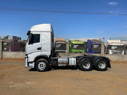 Ágio Marca/ Modelo: IVECO/S-WAY 480 Ano/Modelo: 2023/2024 Quilometragem: 243k (trabalhando) Tração: 6x2