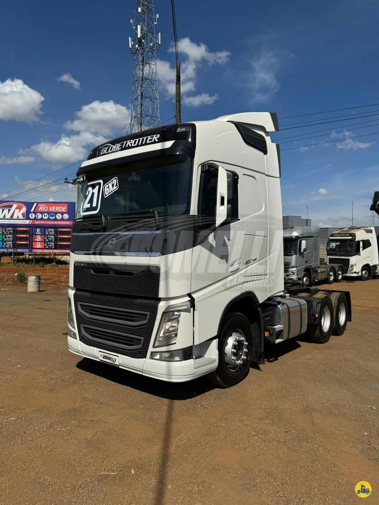 Marca/Modelo: Volvo/FH460 Ano/Modelo: 2020/2021  Tração: 6x2 molas  Cor: Branco  Quilometragem: 528k  Automático, Ar-con